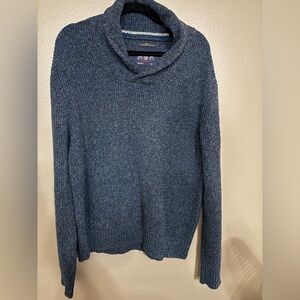 American Eagle Outfitters Men's Turtleneck Sweater in Blue